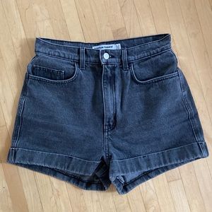 American Apparel high waisted shorts